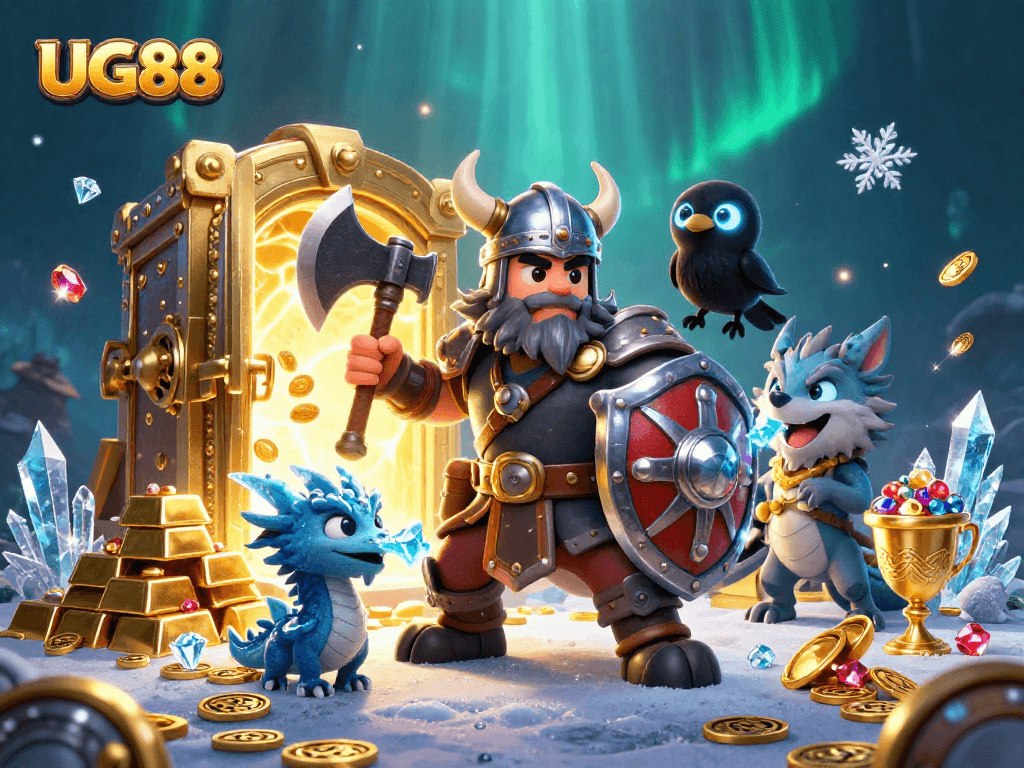 Experience the thrilling action at UG88 with captivating characters and dazzling casino treasures.