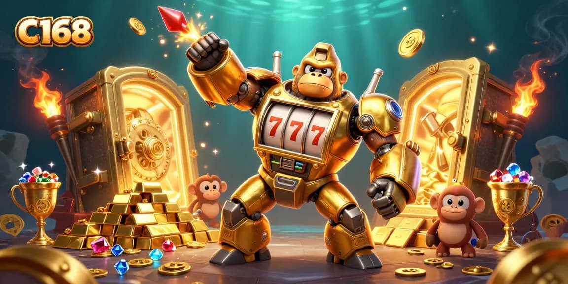 C168 invites players to engage in thrilling casino adventures with dynamic visual elements and rich gaming motifs.