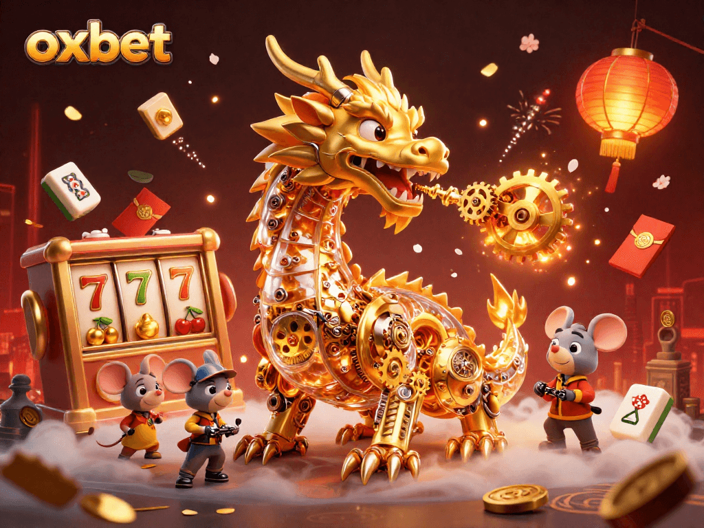 Experience thrilling gameplay with the oxbet golden dragon amidst exciting slot machine symbols
