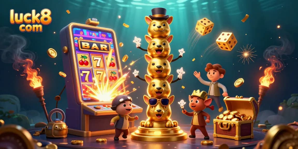 Experience epic wins at luck8 com with unique 3D slot machines and exciting casino game elements!