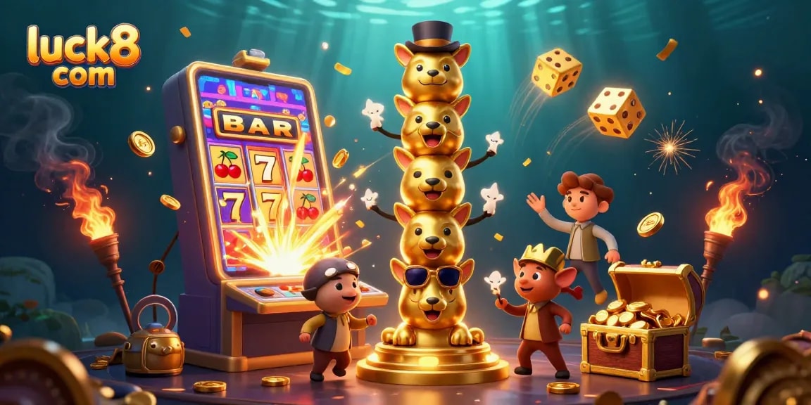 Experience epic wins at luck8 com with unique 3D slot machines and exciting casino game elements!