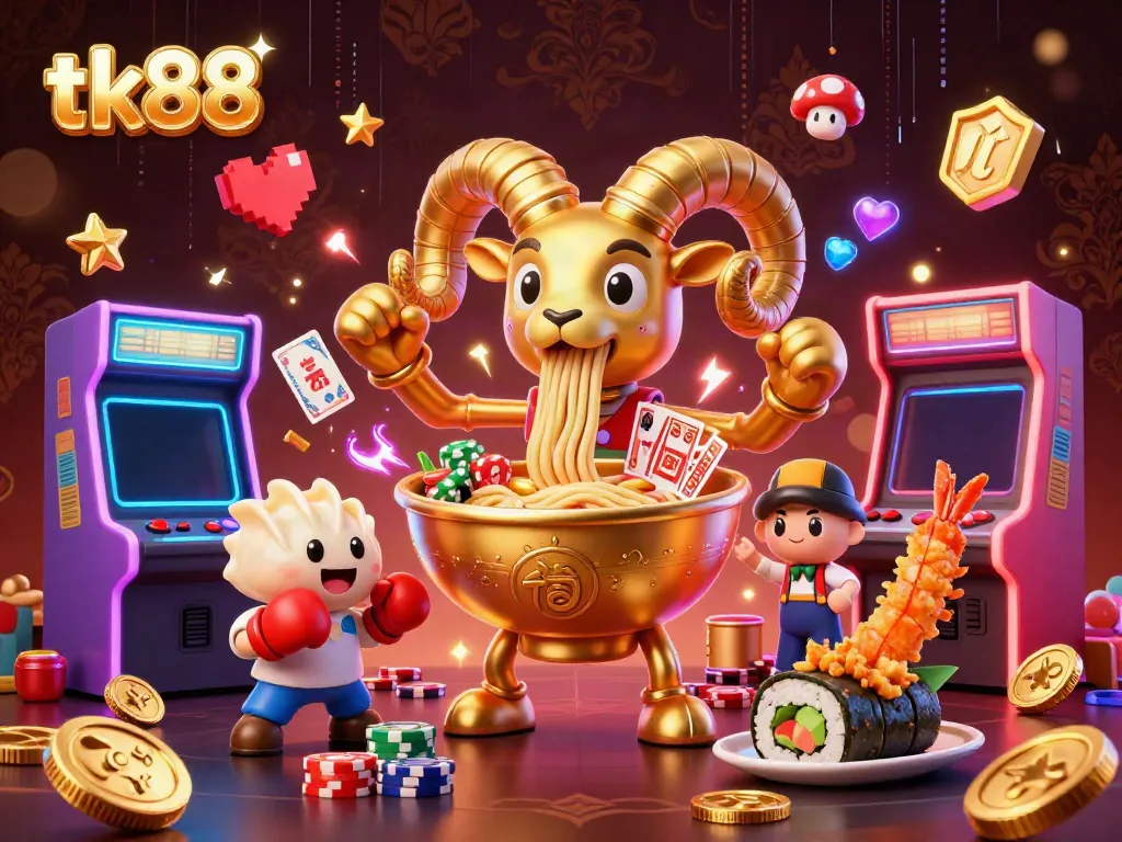 Experience thrilling games at tk88 with vibrant characters and dynamic casino elements in stunning visuals