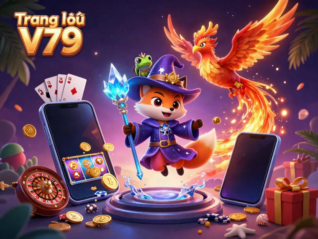 Trang chủ V79 với những trò chơi hấp dẫn và giao diện sống động thu hút người chơi.