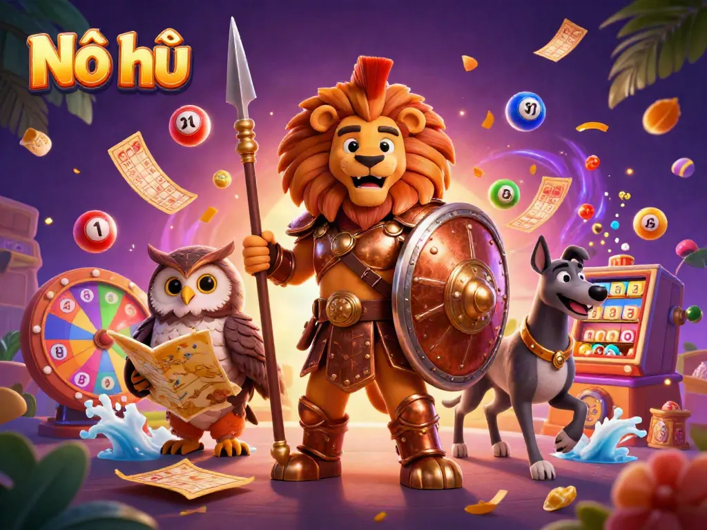 Experience the thrill of Nổ hũ with vibrant slot games and exciting jackpots in a dynamic casino scene.