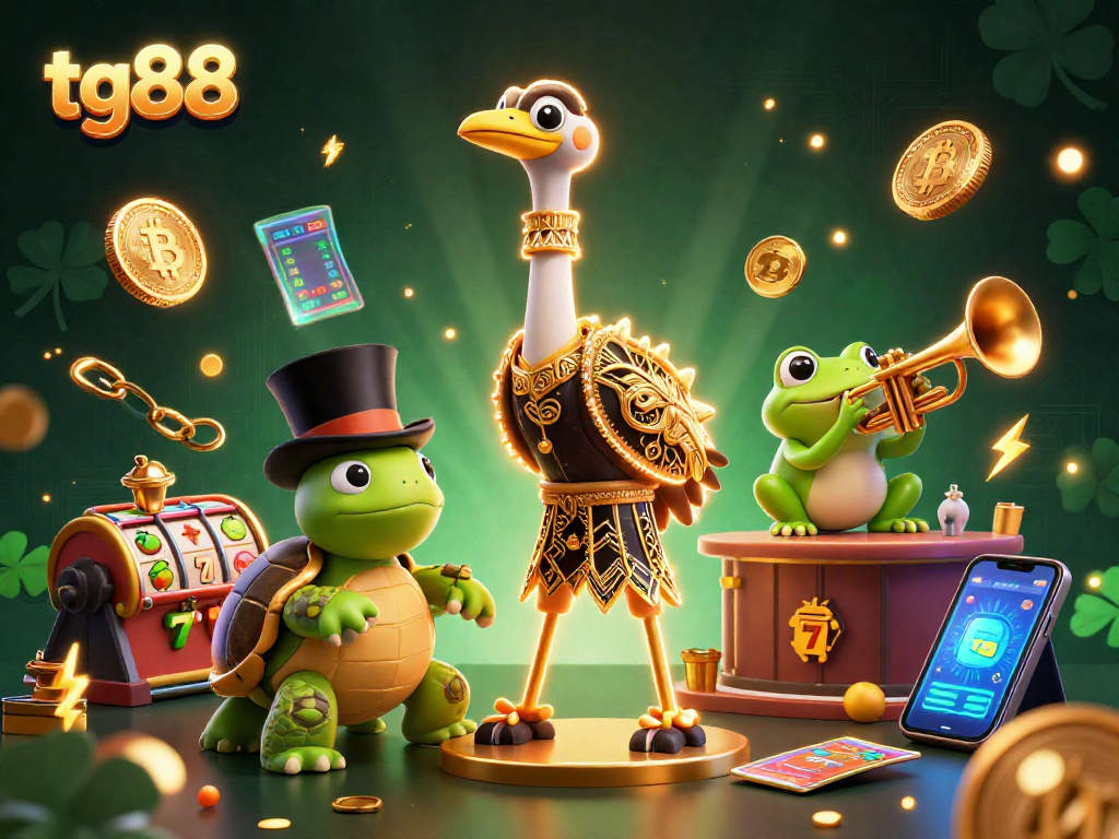 Experience thrilling victories at tg88 with colorful slots and vibrant casino characters.