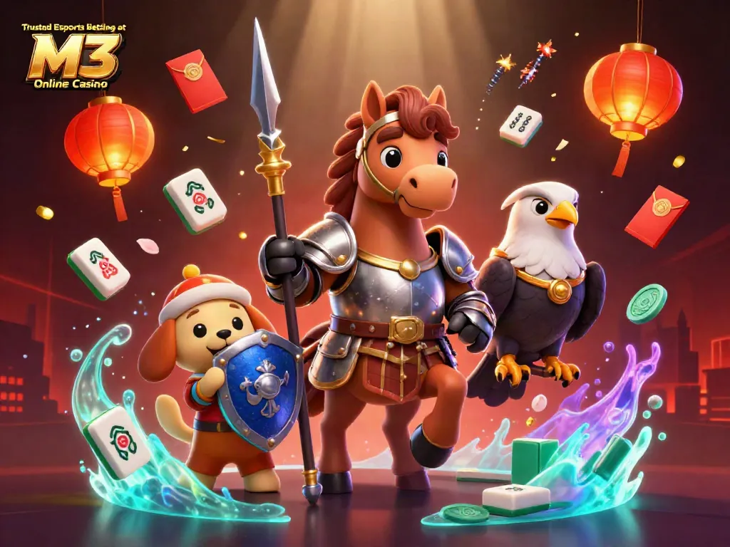 Engage in Trusted Esports Betting at M3 Online Casino with thrilling 3D characters and dynamic gaming elements.