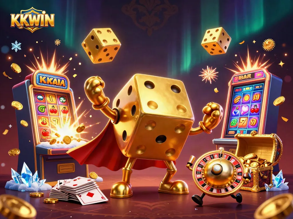 Experience winning excitement at KKWIN with a vibrant casino adventure featuring dynamic characters and gaming elements.